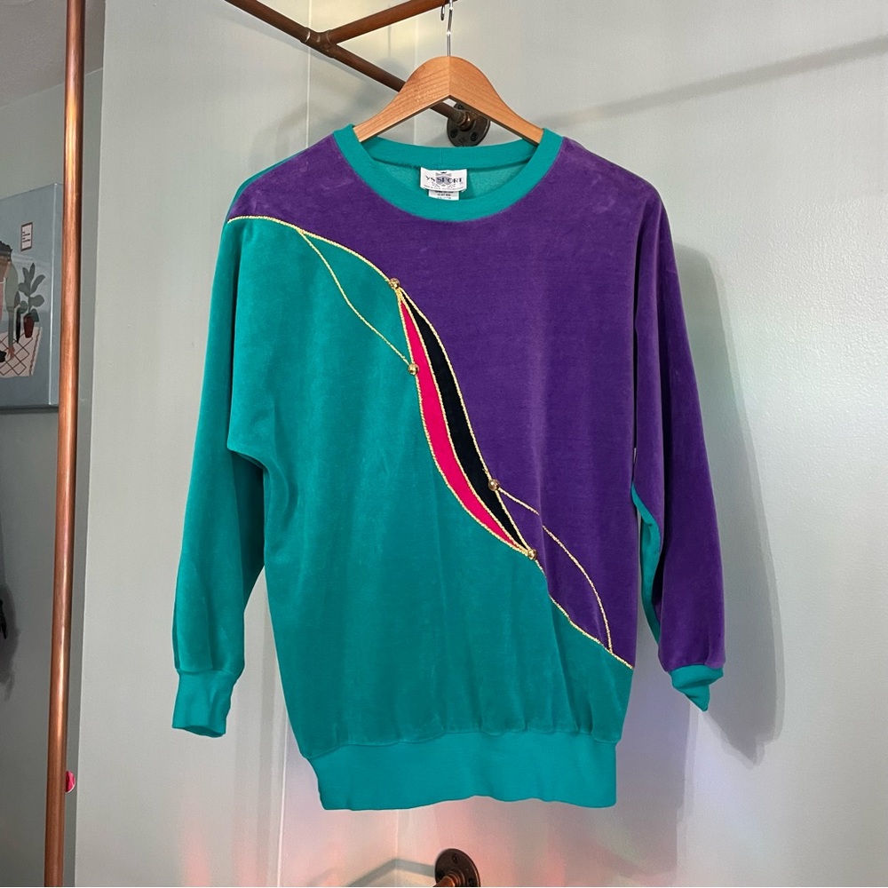 Youngstuff Sport Womens Pullover - 1990s - Small